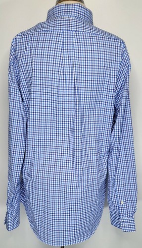 $ 110 Ralph Lauren KLEINES blaues Herrenhemd Knopfleiste STRETCH schmale Passform neu mit Etikett - Bild 12 von 12