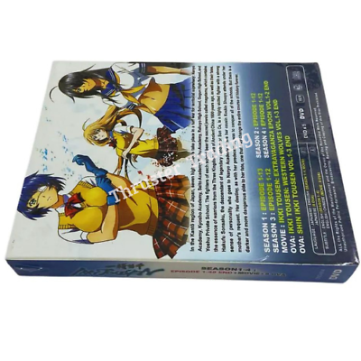 Ikki Tousen (Season 1-4 : VOL.1 - 49 End + Movie + 8-OVA