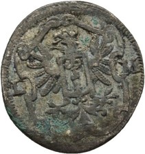 Brandenburg Prussia Triple 1624 Cologne Silver 16mm / 0.8g Original Coin #CB343