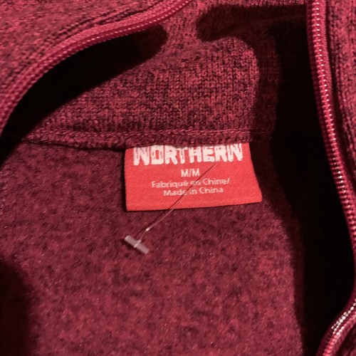 Giacca maglione Canada full zip MED Northern Manitoba davanti rosa nero tasche - Foto 3 di 10