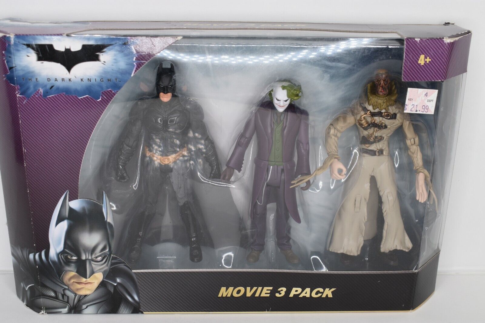 Batman The Dark Knight Movie Pack Action Figure Sealed Joker Scarecrow  Read eBay