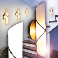Design Wandlampe mit Schalter Flur Strahler Wandleuchte Wohn Zimmer Wand Leuchte