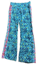 Lilly Pulitzer Bal Harbour Mid Rise Palazzo Pants Indigo Midnight XS