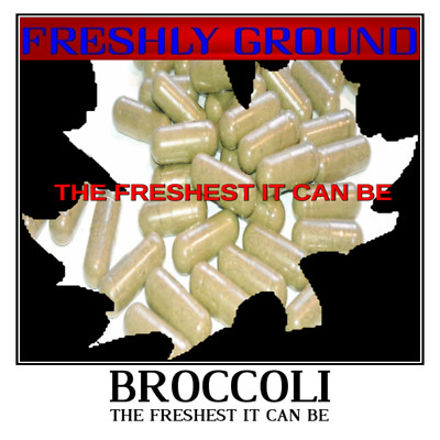 BROCCOLI Antioxidant The Freshest It Can Be 100 Vegetarian Capsules