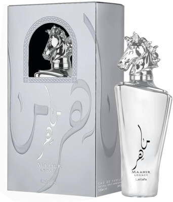 Maahir Legacy by Lattafa 3.4oz Eau de Parfum for Men NEW SEALED Box