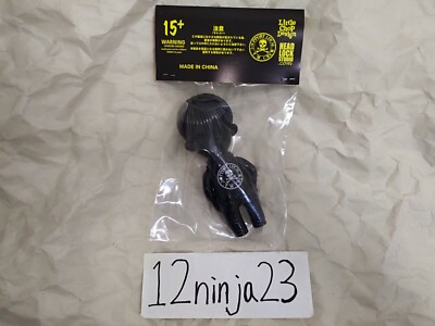 Headlock Studio Chino The Man Black Blank - Sofubi Soft Vinyl Toy