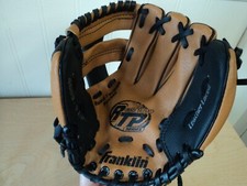 Franklin 4609 RTP 9-1/2" Leather Laced Youth Child's Baseball Glove Mitt Brown