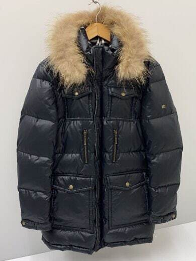 BURBERRY BLACK LABEL/Down jacket coat/L/BLK/BMP70-736-09// | eBay