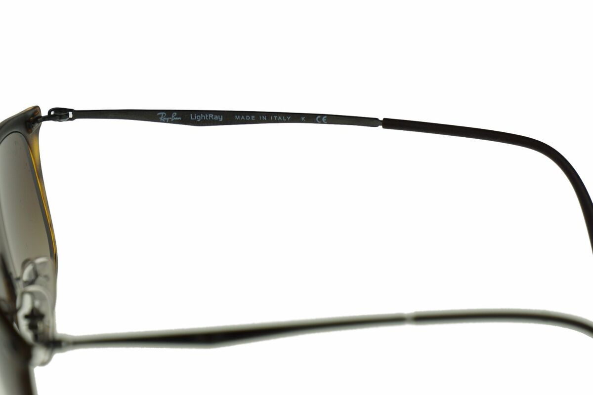 RARE New Wayfarer RAY-BAN Tech LightRay Havana Gunmetal RARE New Wayfarer RAY-BAN Tech LightRay Havana Gunmetal