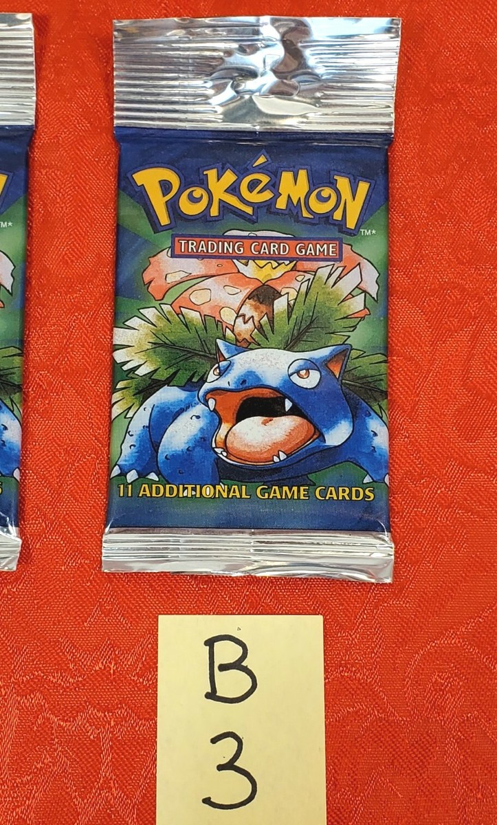 ポケモンカードゲーム Pokemon Basis Set Boosterpack Edition Wizards of the Coast Pokemon Base Set Booster Pack (B3