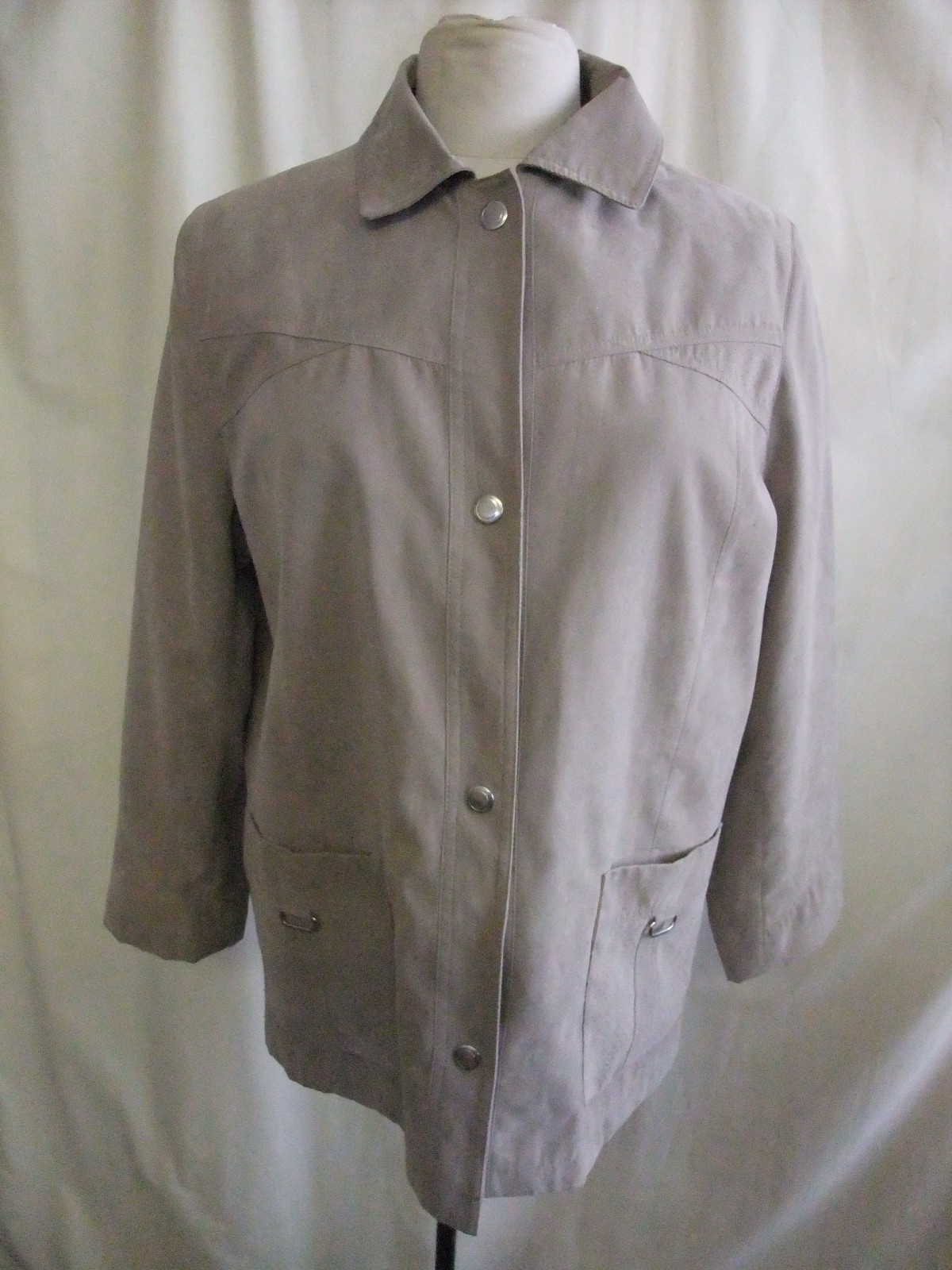 ALTRA Giacca Donna Award Beige Cerbiale Poliestere UK 14 EUR 42 Leggera Lavabile 1694