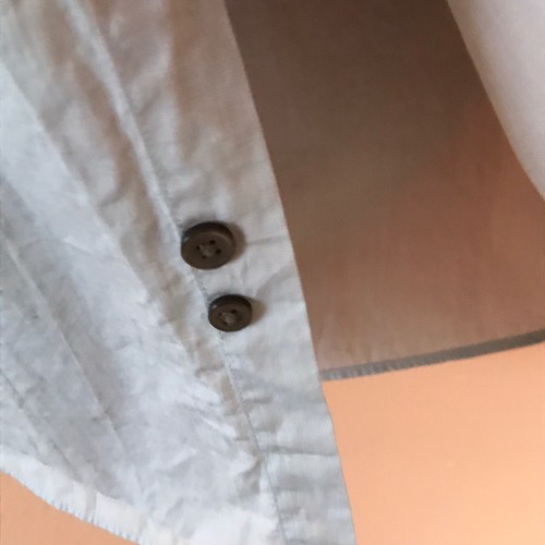 Camicia elegante uomo Calvin Klein colore panna vestibilità regolare 16 34/35 - Foto 4 di 8