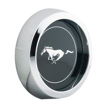 New 1965-1973 Ford Mustang Magnum 500 Wheel Center Caps Chrome 2 18 Size Each