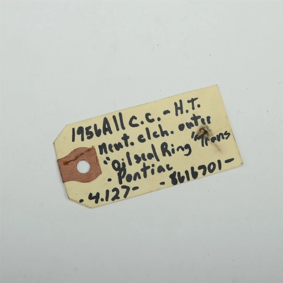 56 1956 Pontiac All CC Hydrammatic anel de vedação de óleo neutro 8616701 novo na caixa - Imagem 2 de 4