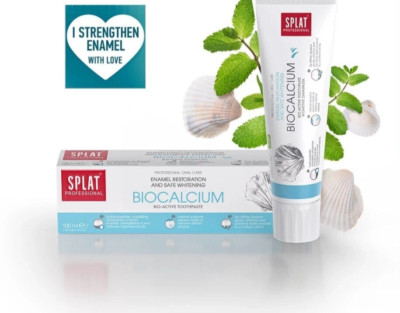 SPLAT BIOCALCIUM TOOTHPASTE 100ML ENAMEL & GUM & SENSITIVITY| MALAYSIA PRODUCT