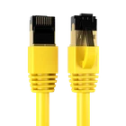CAT8 Yellow SFTP Ethernet Cable 40Gbps 2GHz Copper LAN Wire 0.5FT-75FT Multi LOT