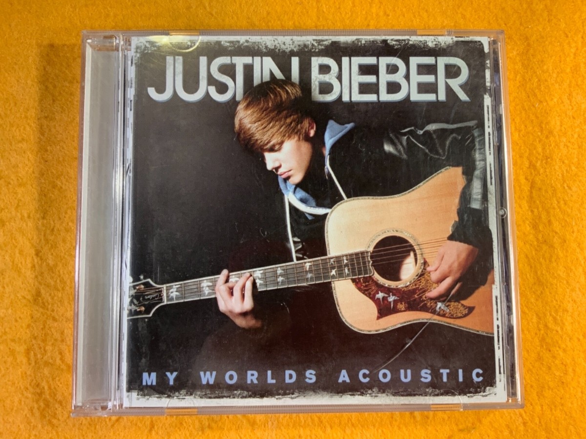 N7-74 JUSTIN BIEBER My Worlds Acoustic .. 2010 - CD - POP | eBay