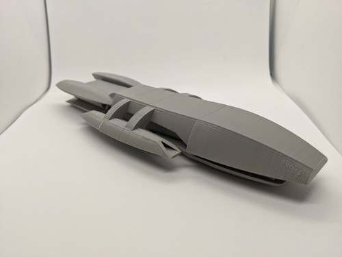 Battlestar Galactica Reimaginado Nave Básica Modelo Nave Espacial Propósito Regalo Reino Unido - Imagen 3 de 10