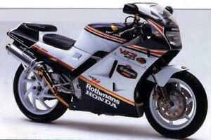 Vfr400 Nc24 Rothmans Full Paintwork Decal Kit Ebay