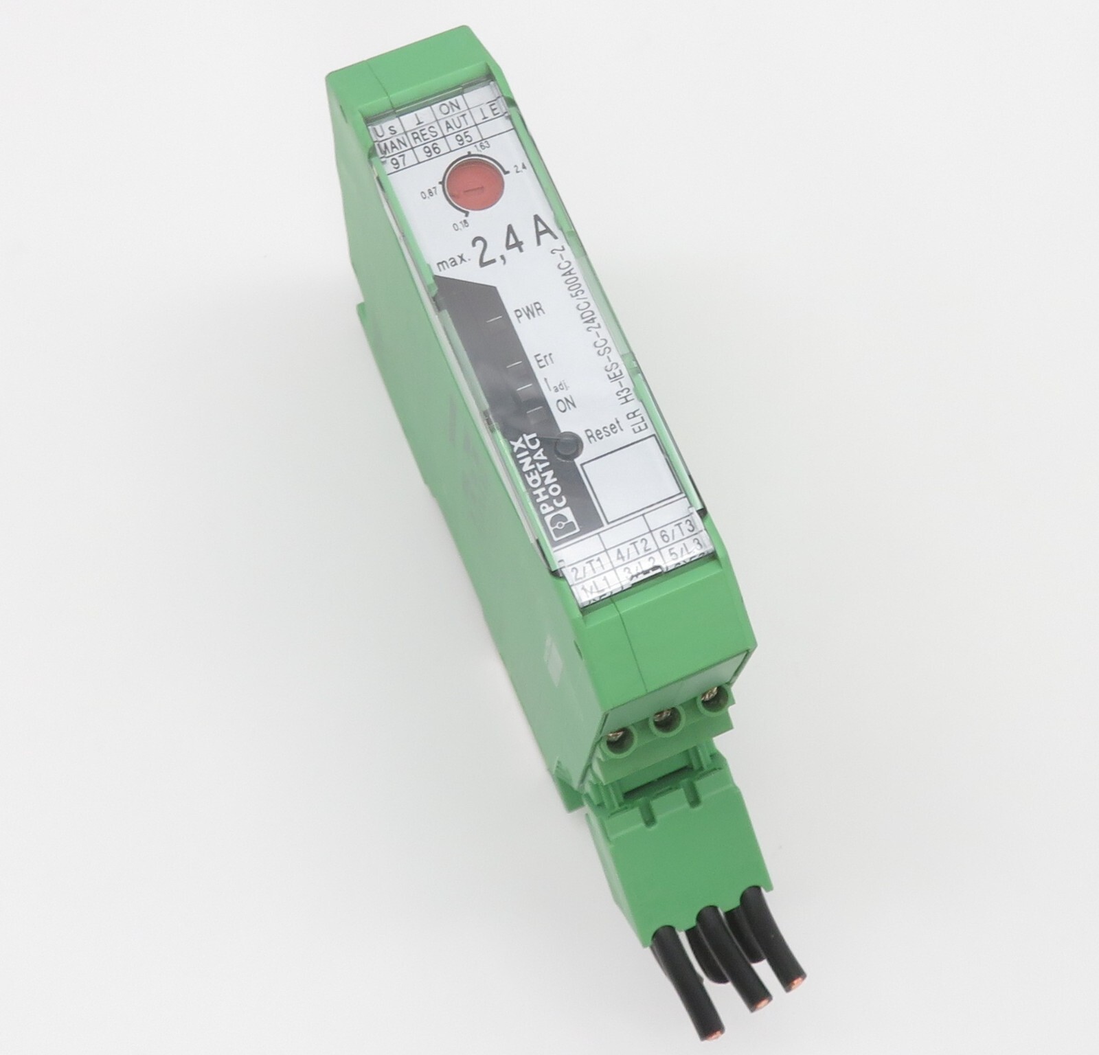 PHOENIX Hybrid Motor Starter ELR H3-IES-SC-24DC/500AC-2 Direct Starter 2.4A 24VDC