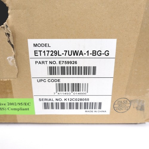 ELO E759926 AccuTouch 17" Touchscreen LCD Monitor 1280 x 1024 VGA, DVI, USB - Picture 8 of 8