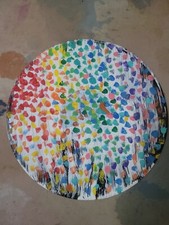 Handpainted 12"vinyl Record