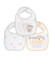 Gerber Unisex Baby Bibs, Infant, Newborn, Toddler Terry Cloth, Qty 3 Teddy Bears