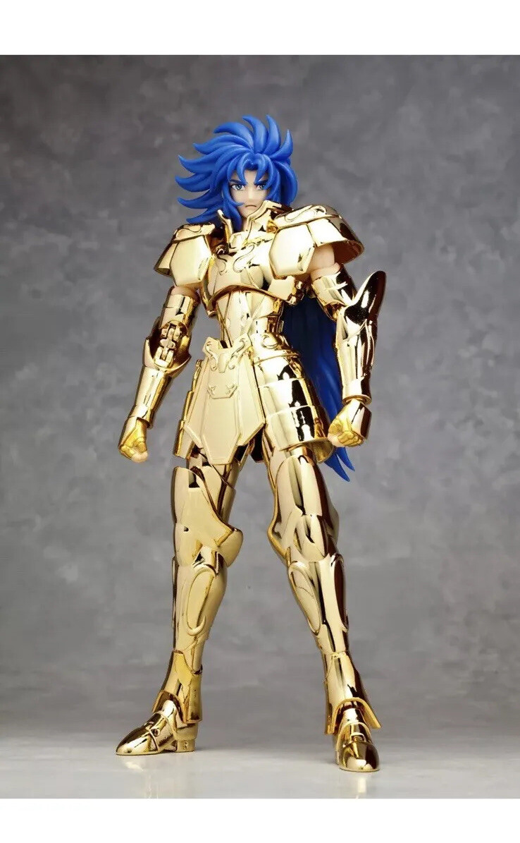 Bandai Saint Cloth Myth EX Gemini Saga Gold 24 K US Seller