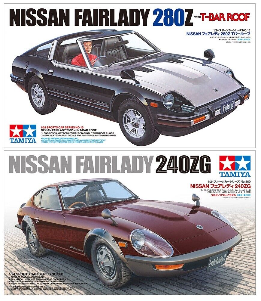 Tamiya Nissan Fairlady 240ZG Car Model Kit (Scale 1:24)