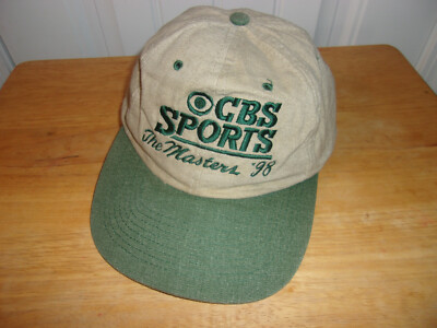 CBS 1998 Masters Golf Hat Cap Free 