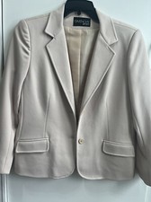 Givenchy Sport Beige Vintage Blazer Women s Size 12