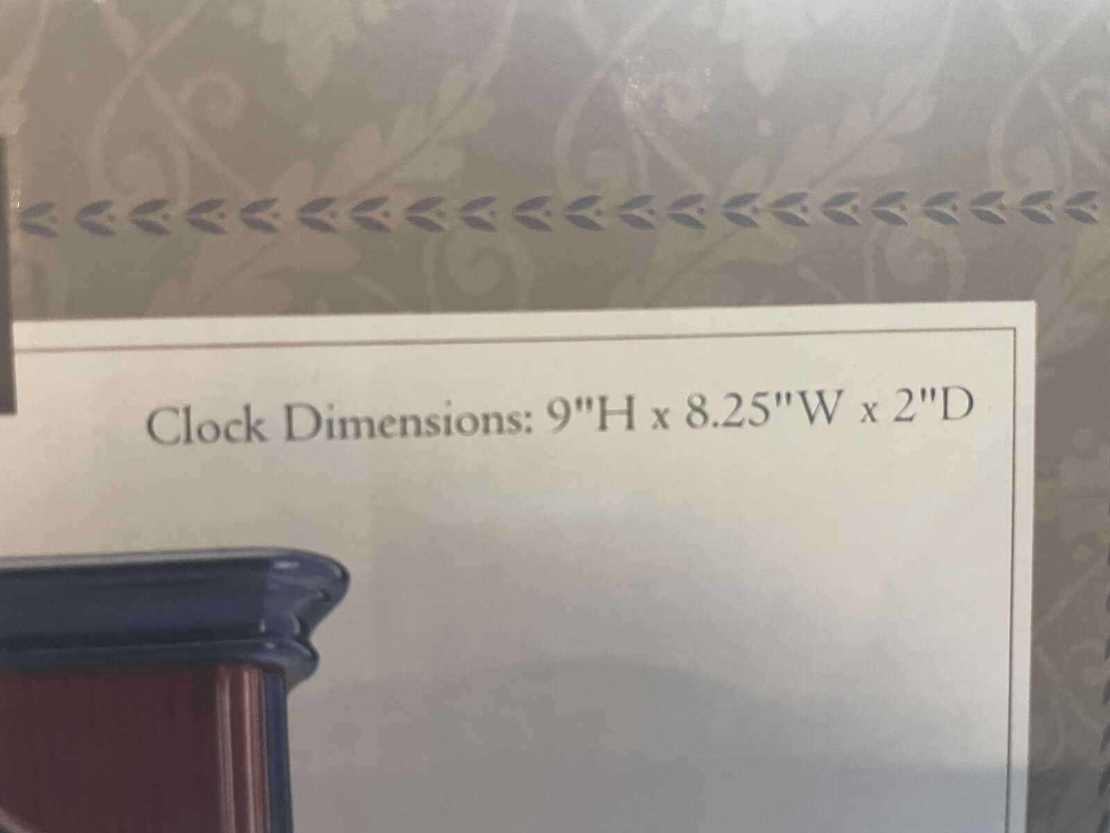 Vintage Stiffel Two Toned Westminster Chime Quartz Mantle Clock~Works