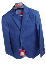 Gioberti 3 Piece Suit Boys Size 8 Bs-81 Royal Blue