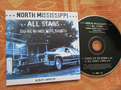 North Mississippi Allstars    Shake Em On Down Stickered UK CD Promo Sampler