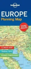 Lonely Planet Europe Planning Map by Lonely Planet Sheet map, folded
