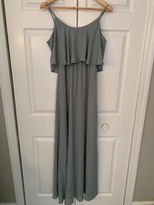 Show Me Your Mumu Women’s Size XS Caitlin Maxi Dress Sage Green