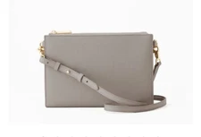 DAGNE DOVER ESSENTIAL CONVERTIBLE CLUTCH WALLET BLEECKER BLUSH LEATHER TRIM $145