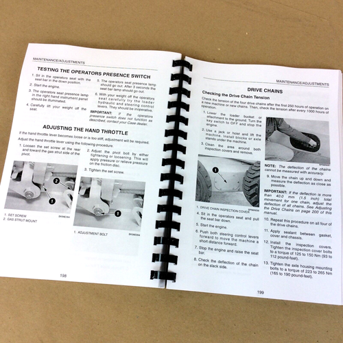 CASE 85XT 90XT 95XT SKIDSTEER SKID LOADER OWNERS OPERATORS MANUAL 258 pages - Picture 10 of 11