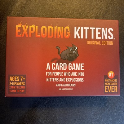 Exploding Kittens Original Edition Card Party Game Sealed