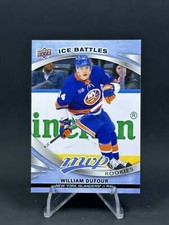 2023-34 Upper Deck MVP William Dufour Islanders Ice Battles Rookie RC SP 226