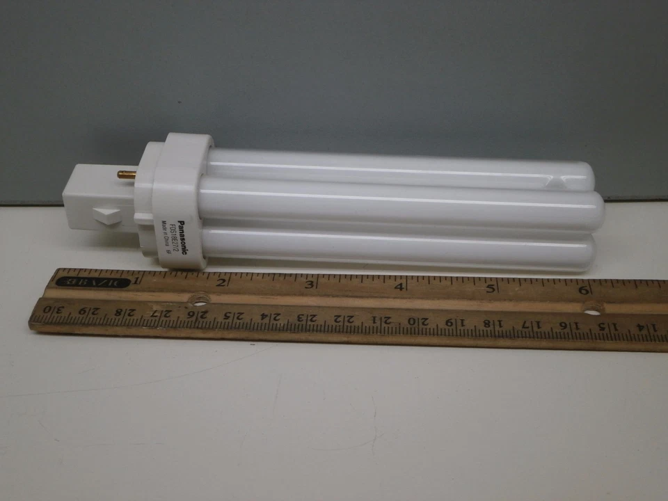 (2-Pack) Panasonic FDS18E27/2 18W Fluorescent Lamp Light Bulb 2-Pin G24d-2 2700K - Image 4 of 4