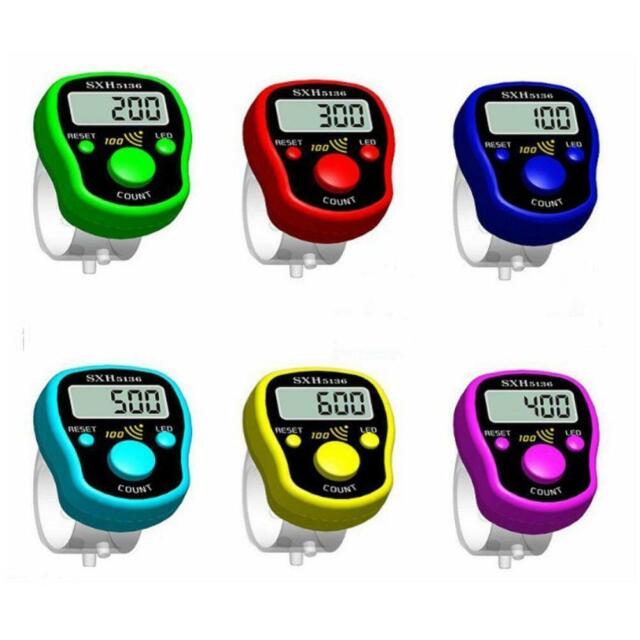 Useful LCD Electronic Row Counter Digit Marker Tally Digital Counter O2T0 FC11140