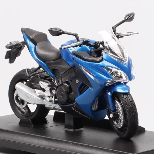 Welly 1/18 SUZUKI 2017 GSX-S1000F Motorcycle Model Diecast Bike Toy Blue NEW - Picture 4 of 15
