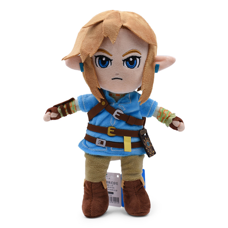 The Legend of Zelda Plush Link 25cm Breath of the Wild Stuffed Toy Cuddly Doll