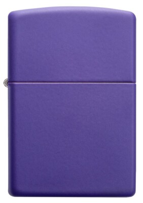 Zippo 237, Classic Purple Matte Finish Lighter, Full Size