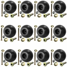 12Pk Deck Wheel & Hardware for Exmark Mowers 103-8415 126-2928 116-9362 116-8131
