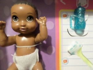 barbie doll cartoon baby