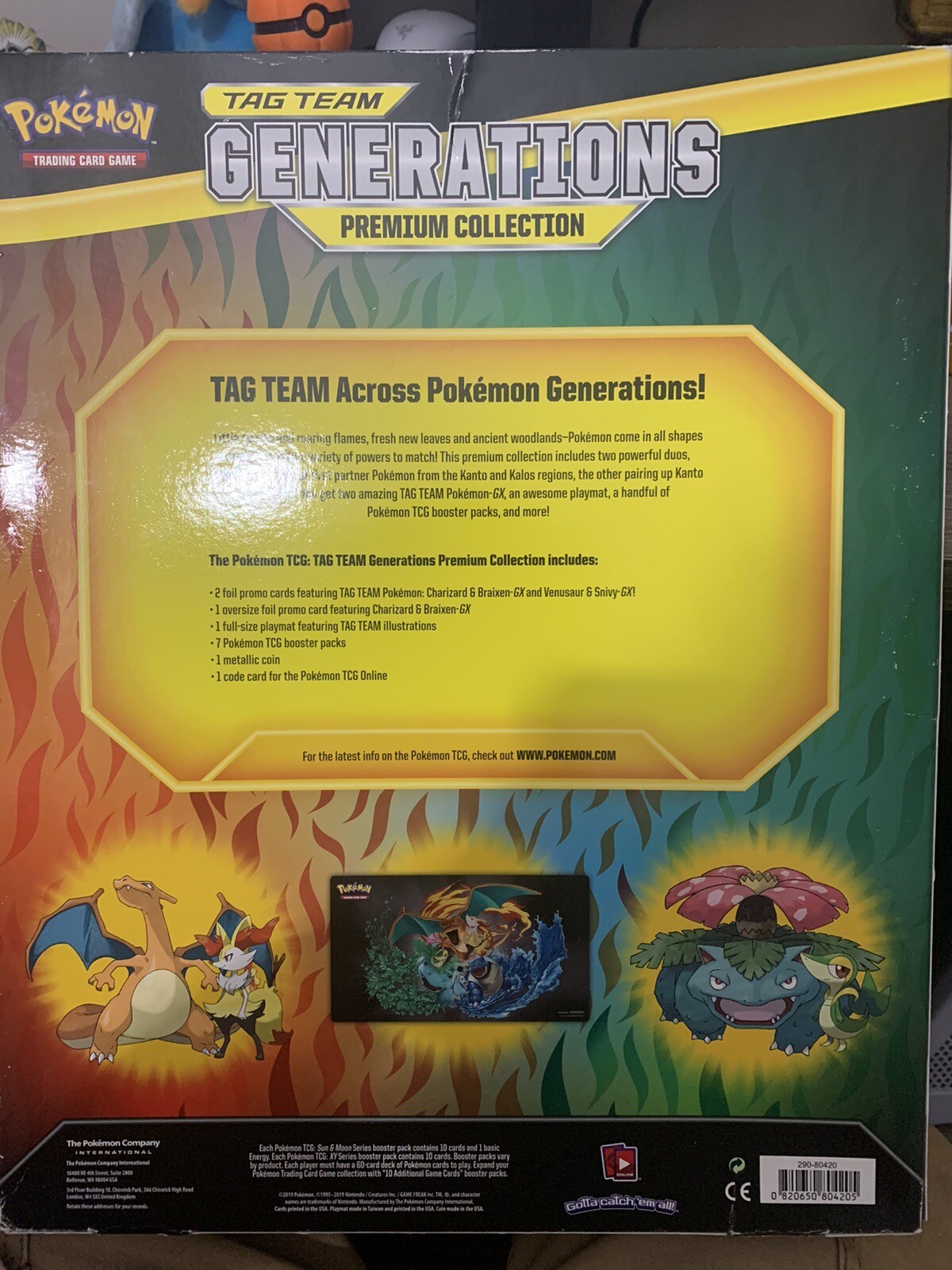 Pokémon TCG TAG TEAM Generations Premium Collection Box (29080420