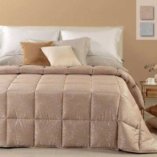 Trapunta Piumone invernale Dorata di Caleffi in Raso Matrimoniale X938