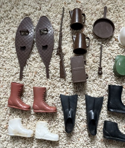 Vintage 1973 Gabriel The Lone Ranger w/ Accessories Some GI Joe And Tonto - Picture 5 of 11